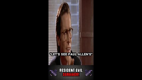 THE AMERICAN PSYCHO RETURNS! - Resident Evil Survivor #shorts #residentevilcommunity