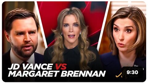 🔥 JD Vance Embarrasses CBS' Margaret Brennan with Facts and Rational Arguments || @Aaker