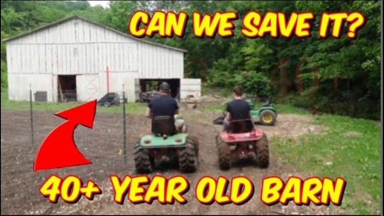 Can We Save Our 40 Year Old Barn? Part One- Cleaning It Out & Damage Assessment