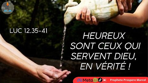 CULTE DU 12/10/2025 THEME : HEUREUX CEUX QUI SERVENT DIEU EN VERITE