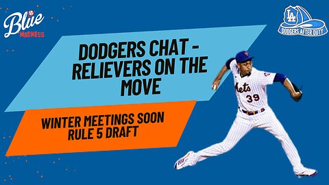 Free Agent Bullpen Options Are Dwindling For The Dodgers - How About Edwin Diaz?