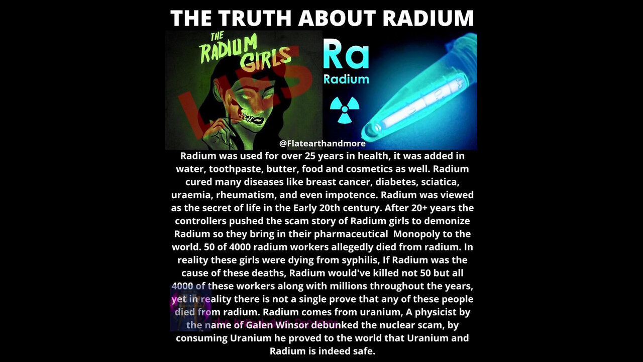 RADIUM FREE ENERGY. HEAT A HOME FOR YEARS