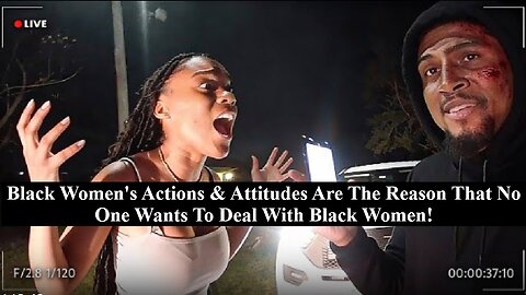 Black Woman Exposes Her Boyfriend For Having An STD Then Hits Him With A Bottle In Front Of The Cops