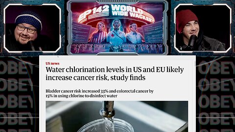 ⚠️US CORPORATION being Chlorinating WATER since 1908 THANKS for the 33% CANCER Increase⚠️