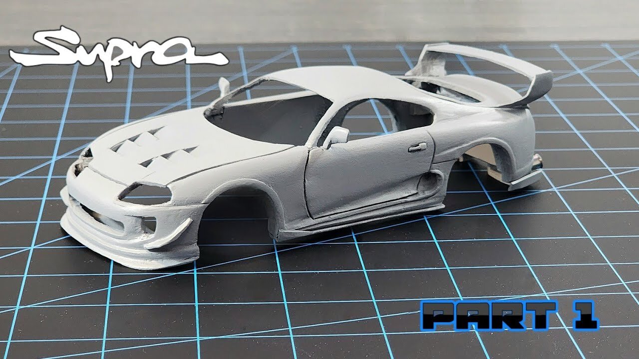 I built a Toyota Supra Mk4 from PVC | Part 1