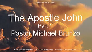 The Apostle John Part 1