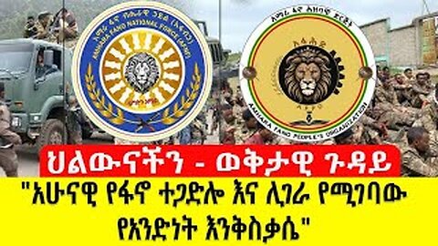 ህልውናችን - ወቅታዊ ጉዳይ | "አሁናዊ የፋኖ ተጋድሎ እና ሊገራ የሚገባው የአንድነት እንቅስቃሴ" | Global Fano Media