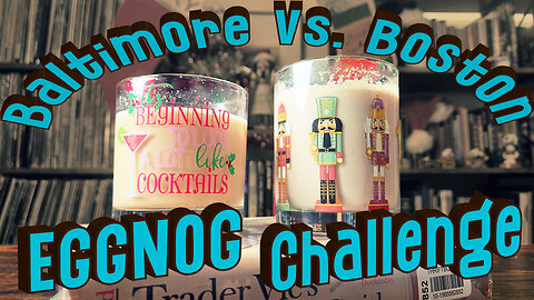 Baltimore Eggnog vs Boston Eggnog | A Vintage Cocktail Showdown