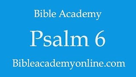 Psalm 6