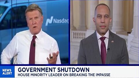 ‘It’s a Bad Look!’ CNBC’s Joe Kernen Clashes With Hakeem Jeffries Over Shutdown
