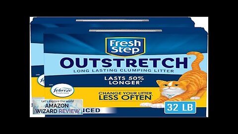 Fresh Step Outstretch, Clumping Cat Litter, Advanced, Extra Large, 32 Pounds total Review