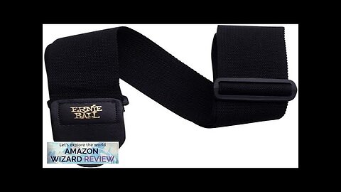 Ernie Ball Polypro Guitar Strap Black (P04037) Review