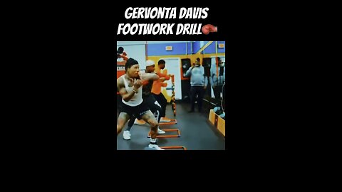 GERVONTA DAVIS FOOTWORK DRILL WHEN FOOTWORK MEETS POWER!🔥🥊