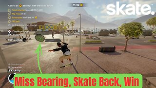 EA Skate. | Missed Bearing Then Skated Back To Complete The Challenge | San Vansterdam | 4K