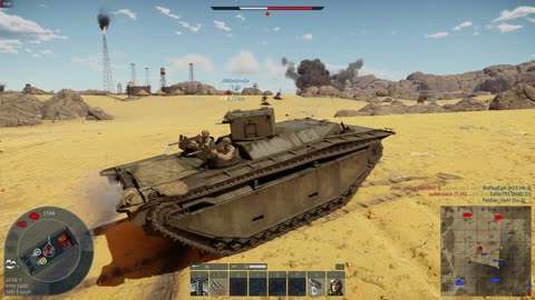 🎮War Thunder Kill by A13 Mk Tank! 💥🔥