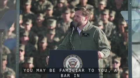 War Pete Hegseth and VP JD Vance speak