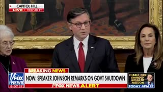 Speaker Johnson reveals the INSANE list of Democrat demands to re-open government