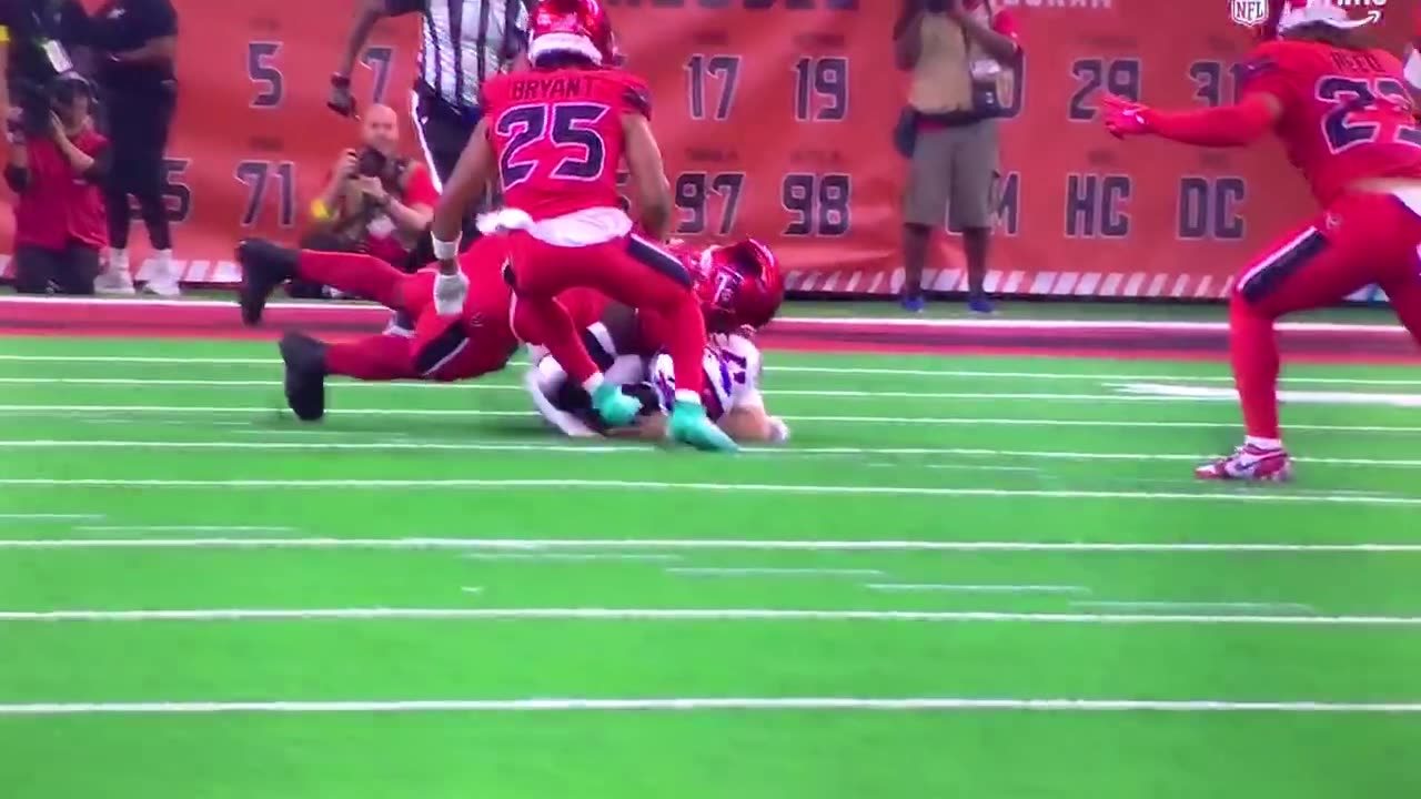 Bills Superman QB #17 Josh Allen close call but turns out it’s just carpet burn 🔥 left elbow