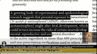 2020 Warning Against Tylenol in Pregnancy | Canadian Broadcasting Corporation