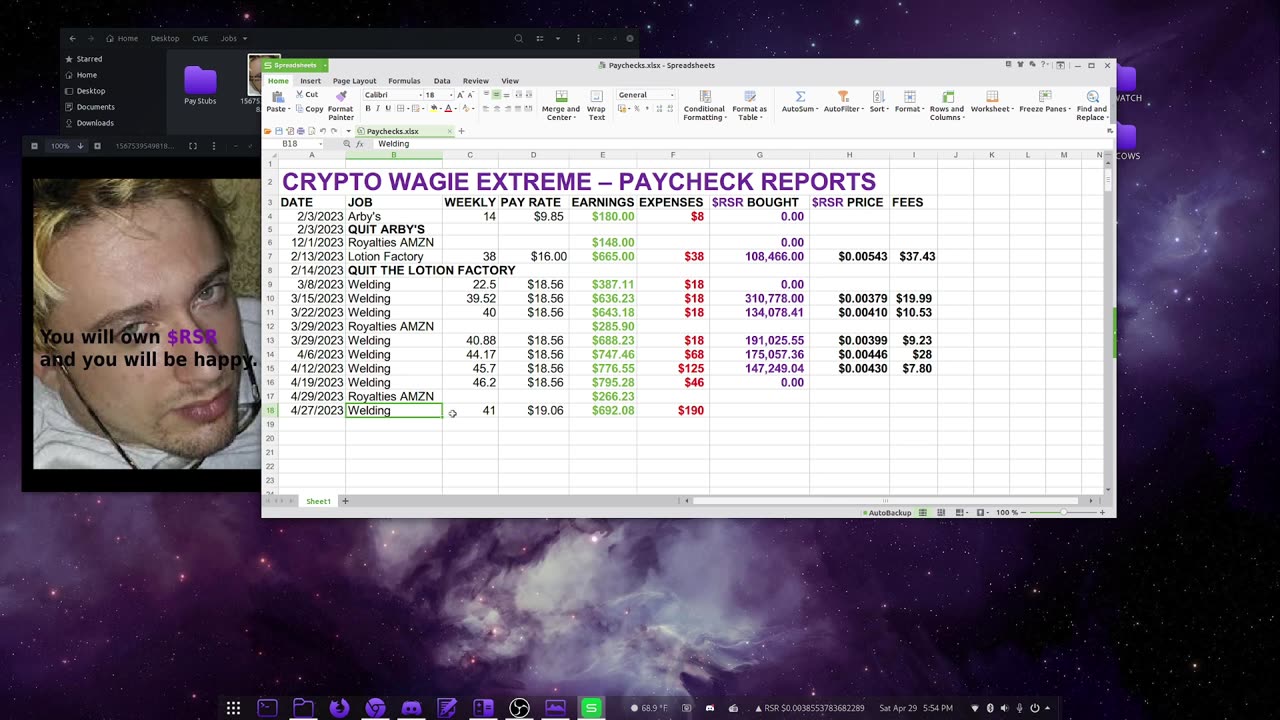 CWE - ep. 008 - Securing 1,000,000 $RSR