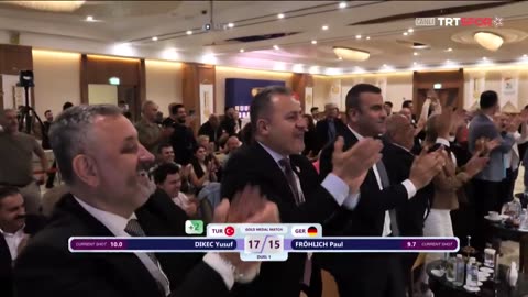Yusuf Dikec from Turkey wins gold at the 2025 European Championships