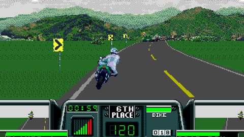 Mega drive longplay 221 Road rash 3