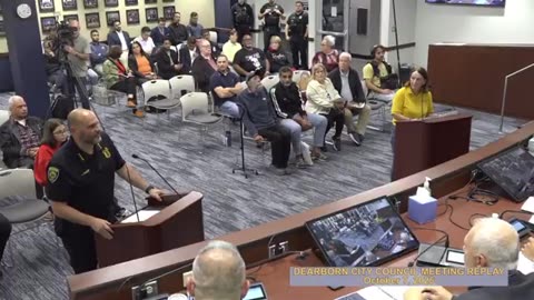 MusIim Dearborn Police Chief Shahin on the IsIamic calls to prayer blasting