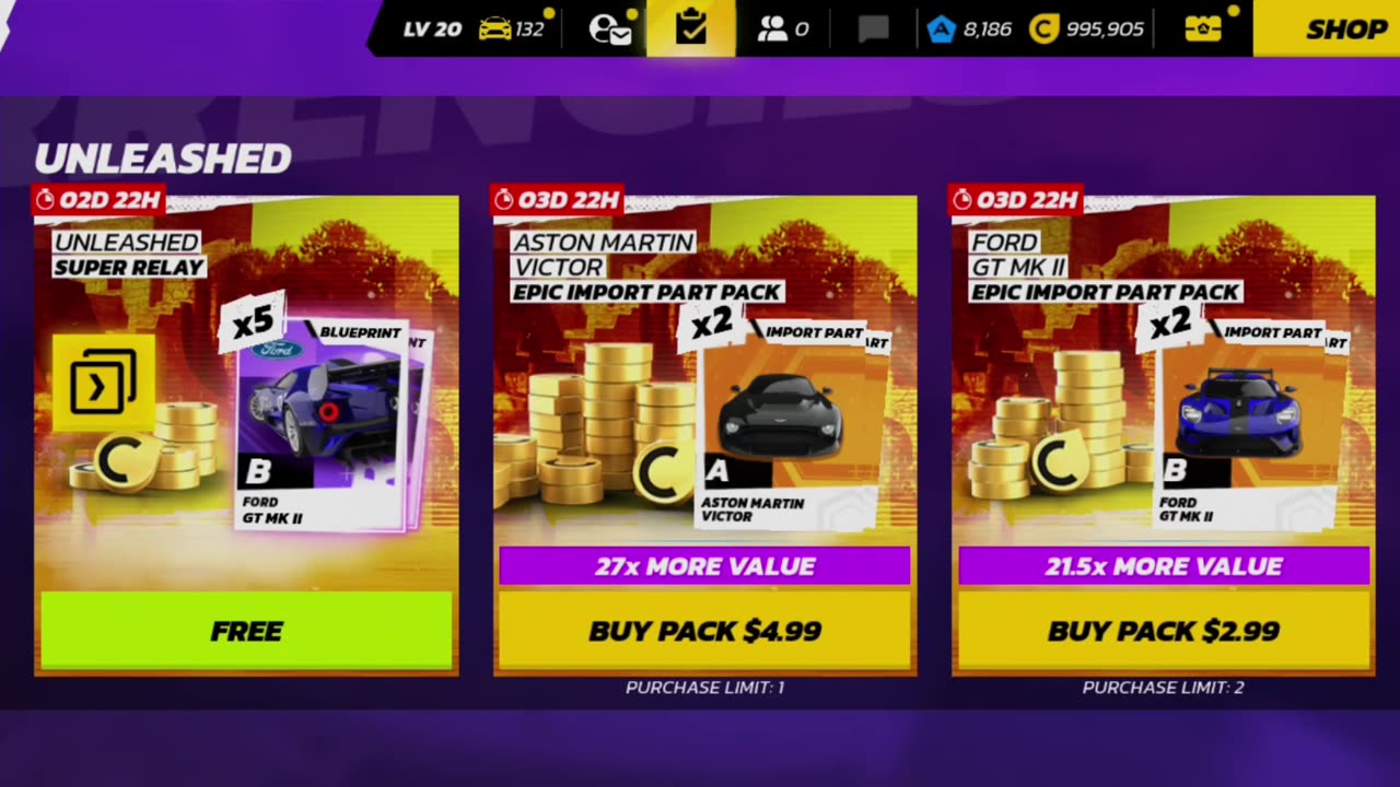 Asphalt Legends Unite - Ultima RS Special Hunt and Lamborghini SC63 Unleashed Relay Pack free
