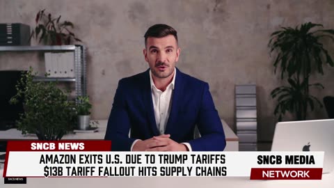 Trump GOES NUTS as Amazon EXITS U.S. Due To Trump Tariffs — $13B Tariff Fallout HITS Supply Chains