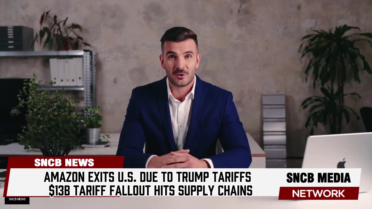Trump GOES NUTS as Amazon EXITS U.S. Due To Trump Tariffs — $13B Tariff Fallout HITS Supply Chains