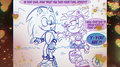 sonamy valentine gif,comics by evay