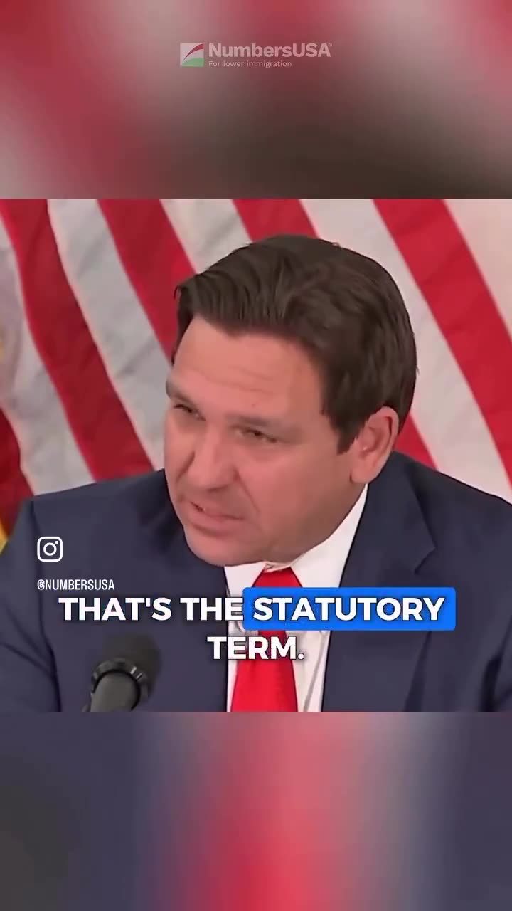 Ron DeSantis Channels the Right Energy When a Reporter Asks About Undocumented Immigrant