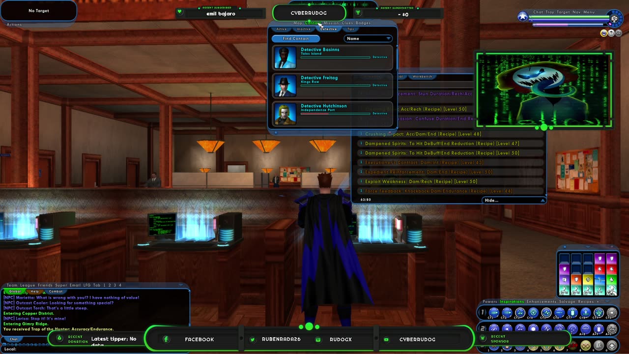 my OBS died on Streaming Game Night of City of Heroes
