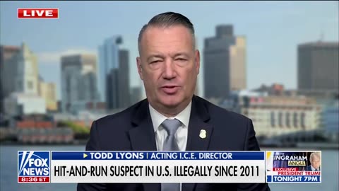 MANHUNT ⚡Acting ICE Director Todd Lyons searching for shooter