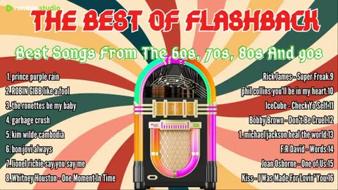 Oldies songs - the best of music - from the 60s, 70s, 80s and 90s18 Live from Rumble Studio