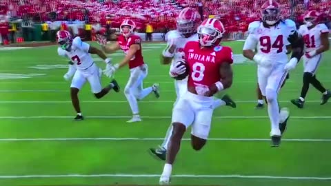 Hoosiers RB #8 Kaelon Black TD 🏈25yd