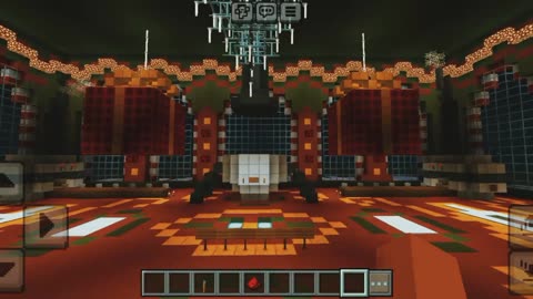 Christmas celebration in Minecraft Game