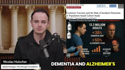 ⚠️ Flu shots are a COMPLETE FAILURE — they increase risk of dementia 38%-50%