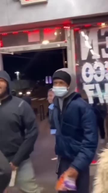 If you own a shop and don't let people steal in peace, you'll get beaten up.