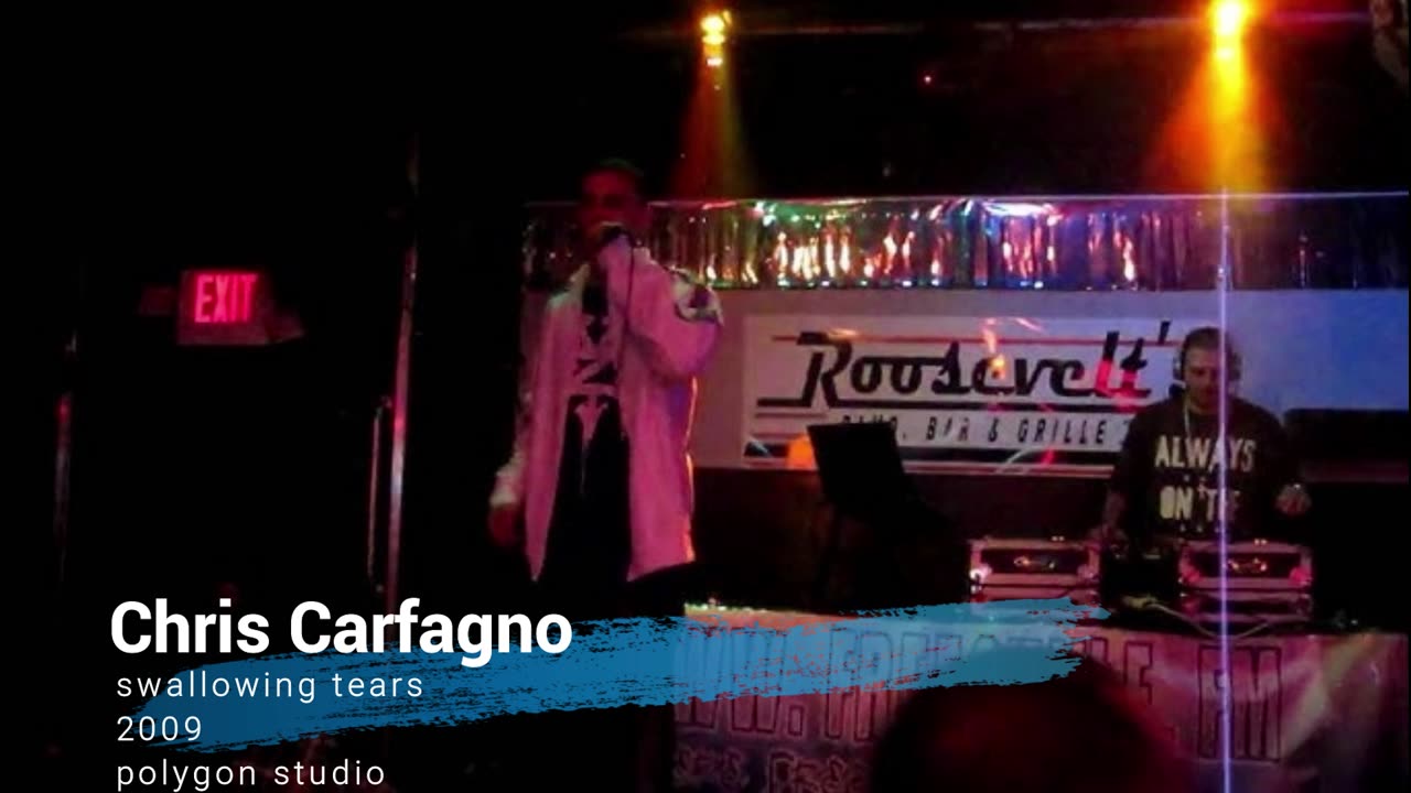 Chris Carfagno - swallowing tears