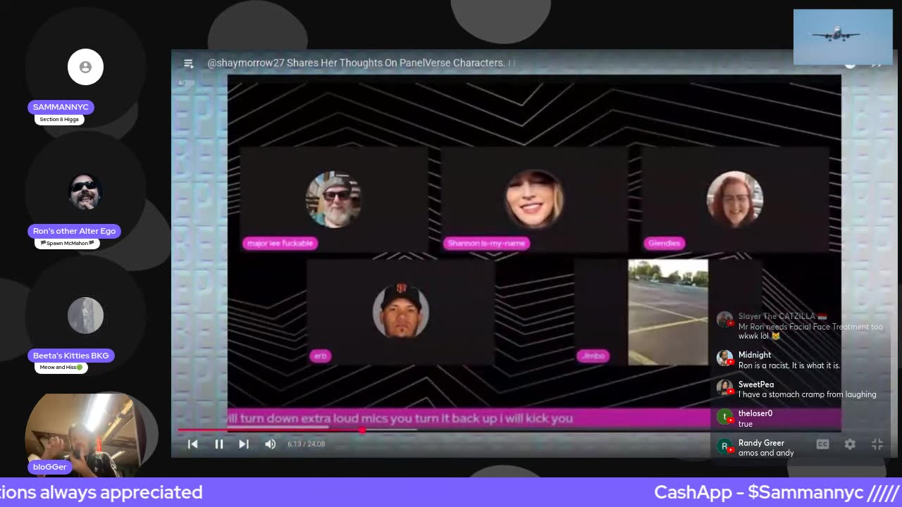 10/04/25 Sammannyc VOD: "Yuuuuurrrr SNL $2 tts $3 media"