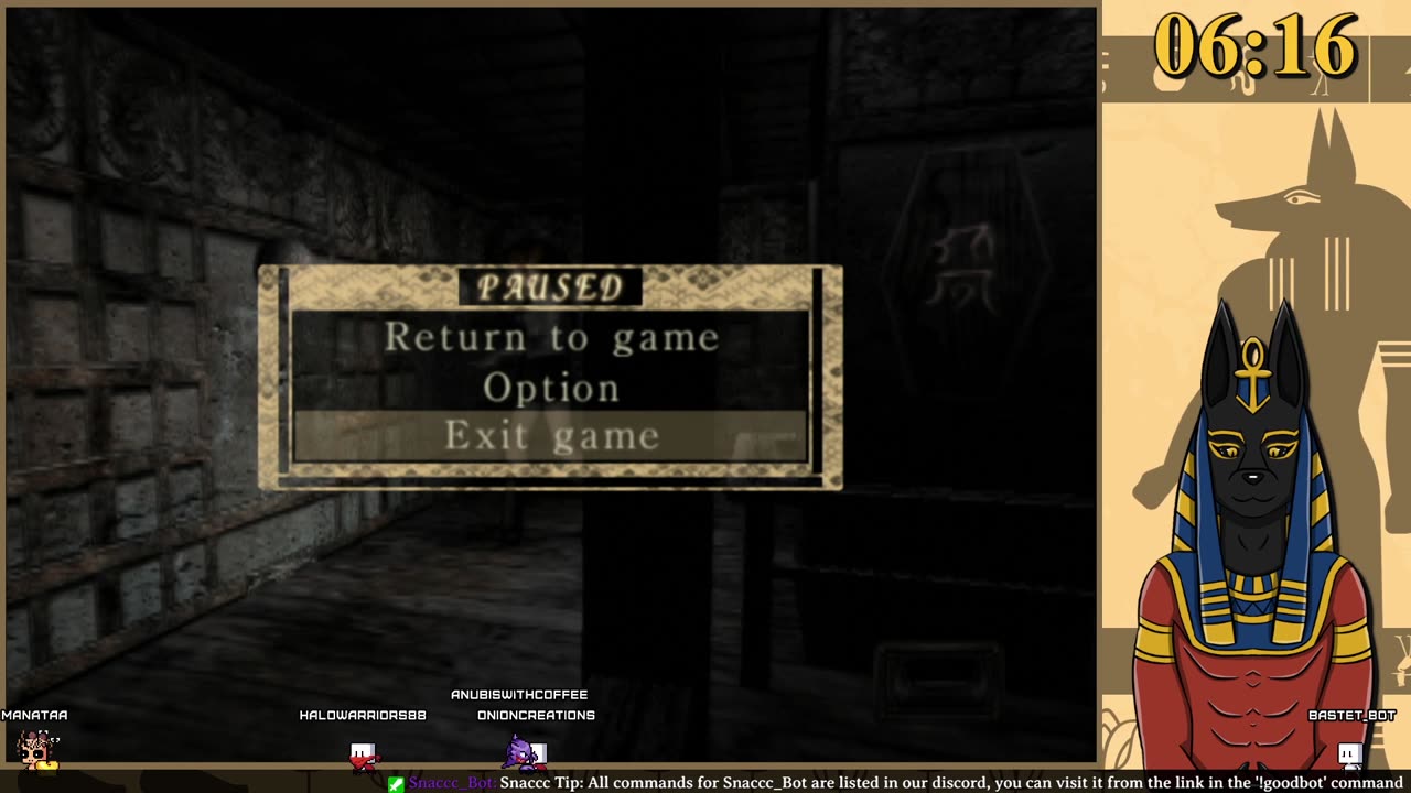 Anubis reacts Fatal Frame's Blinding Ritual