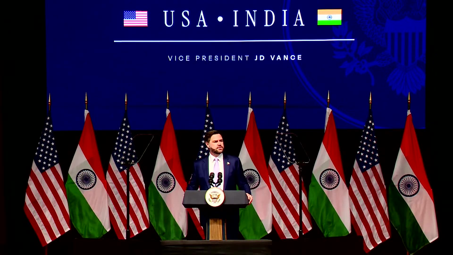 Vice President JD Vance Delivers Remarks on the U.S. and Indias Shared Priorities