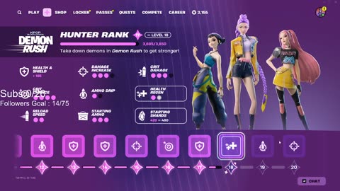 🔥Trying to beat Unlimited Rounds Demon Rush Mode🔥| 🥹100 Followers Goal🥹