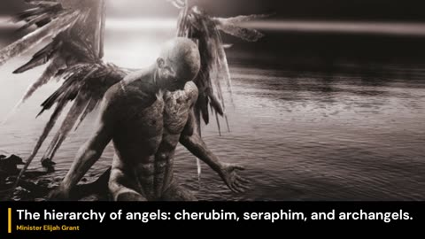 The hierarchy of angels—Cherubim, Seraphim, and Archangels.