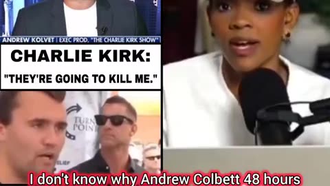 Candace Owens received the information about the text about Charlie Kirk
