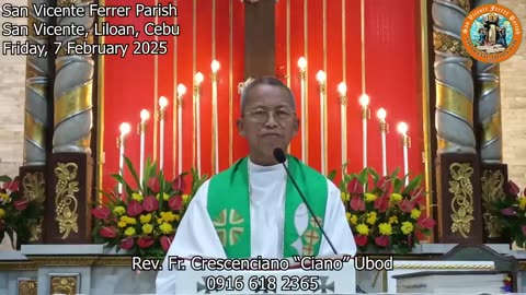 Fr. Ciano's Homily about Kasantos