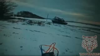 Russian fiber-optic FPV drones of 83rd Brigade VDV hit Ukrainian vehicles in the Sumy region