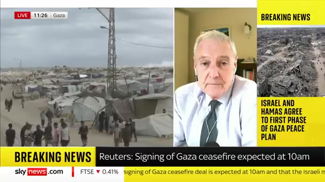 Prof Michael Clarke_ Gaza peace deal 'a moment of cautious optimism'