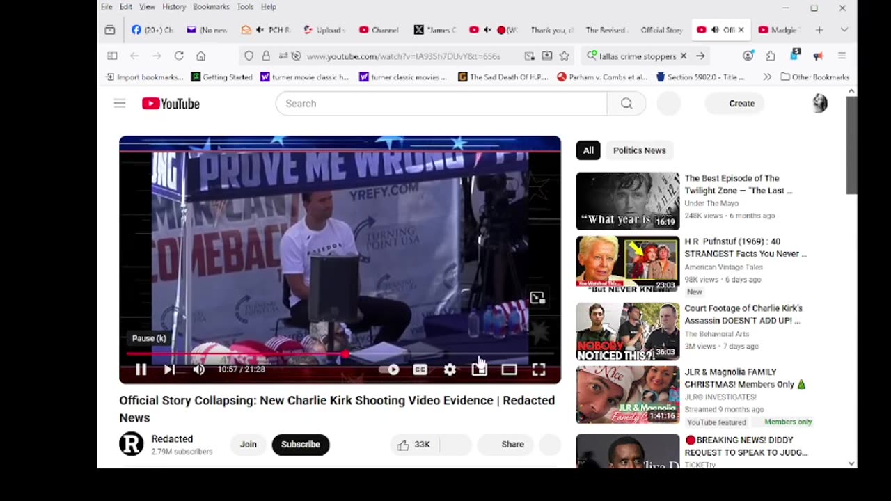 Official Story Collapsing: New Charlie Kirk Shooting Video Evidence | Redacted News